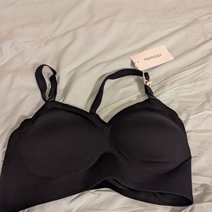 Nursing bra (not bamboo ) with bamboo nursing liners